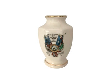 Texas Centennial Souvenir Vase, 1936