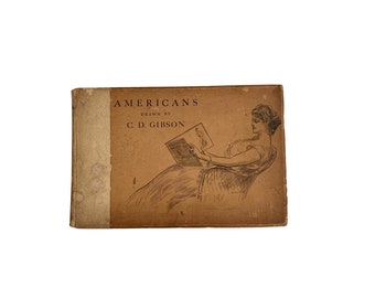 1900 First Edition Americans Drawn By C.D. Gibson