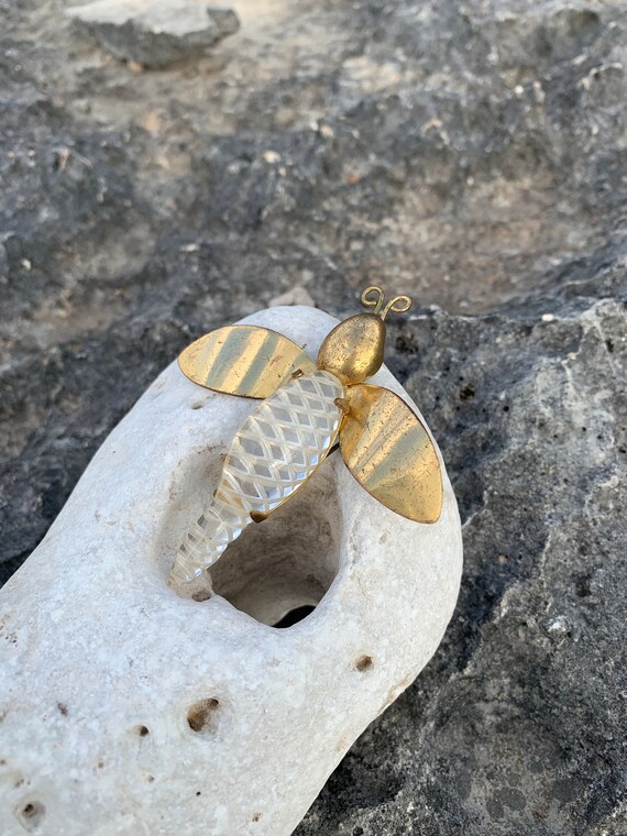 Flying Insect Brooch