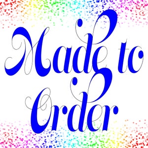 Made to order invitation