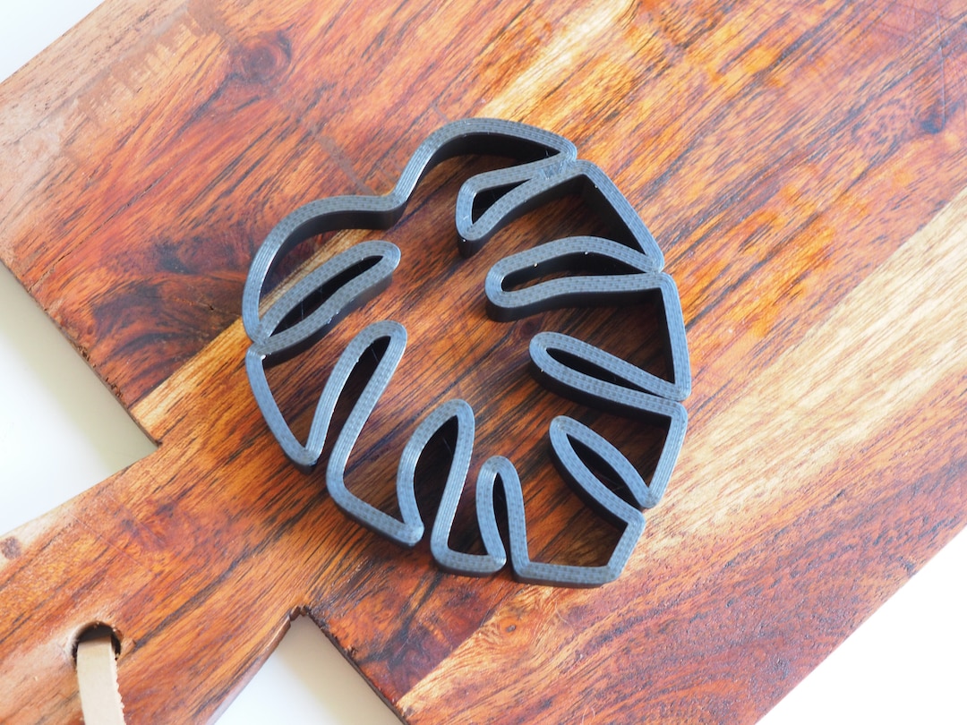 Monstera Leaf Cookie Cutter / Fondant and Clay Template - Etsy