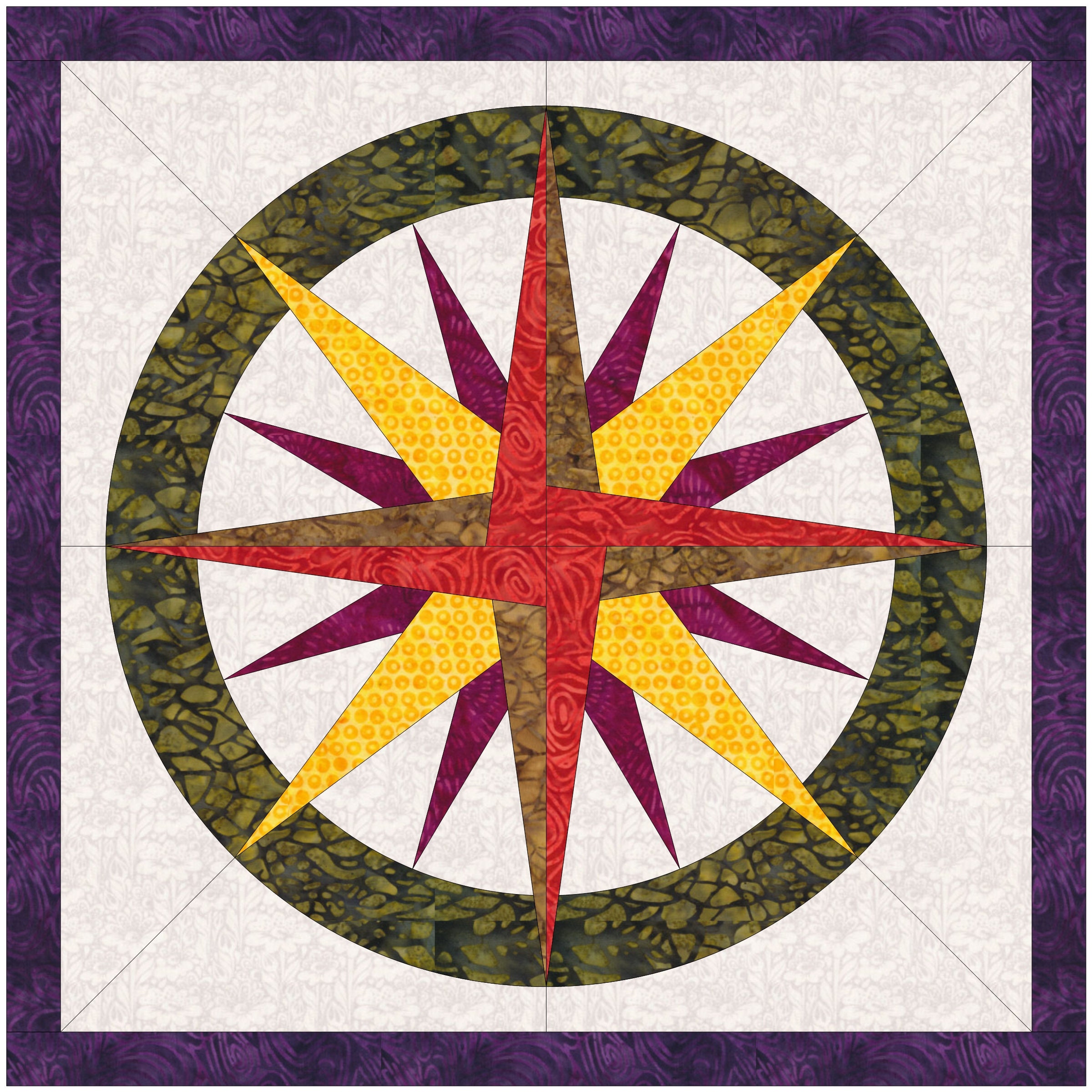 Compass Block 25