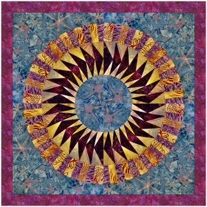 12&quot; Goose Chase New York Beauty Blocks and Quilt Patterns