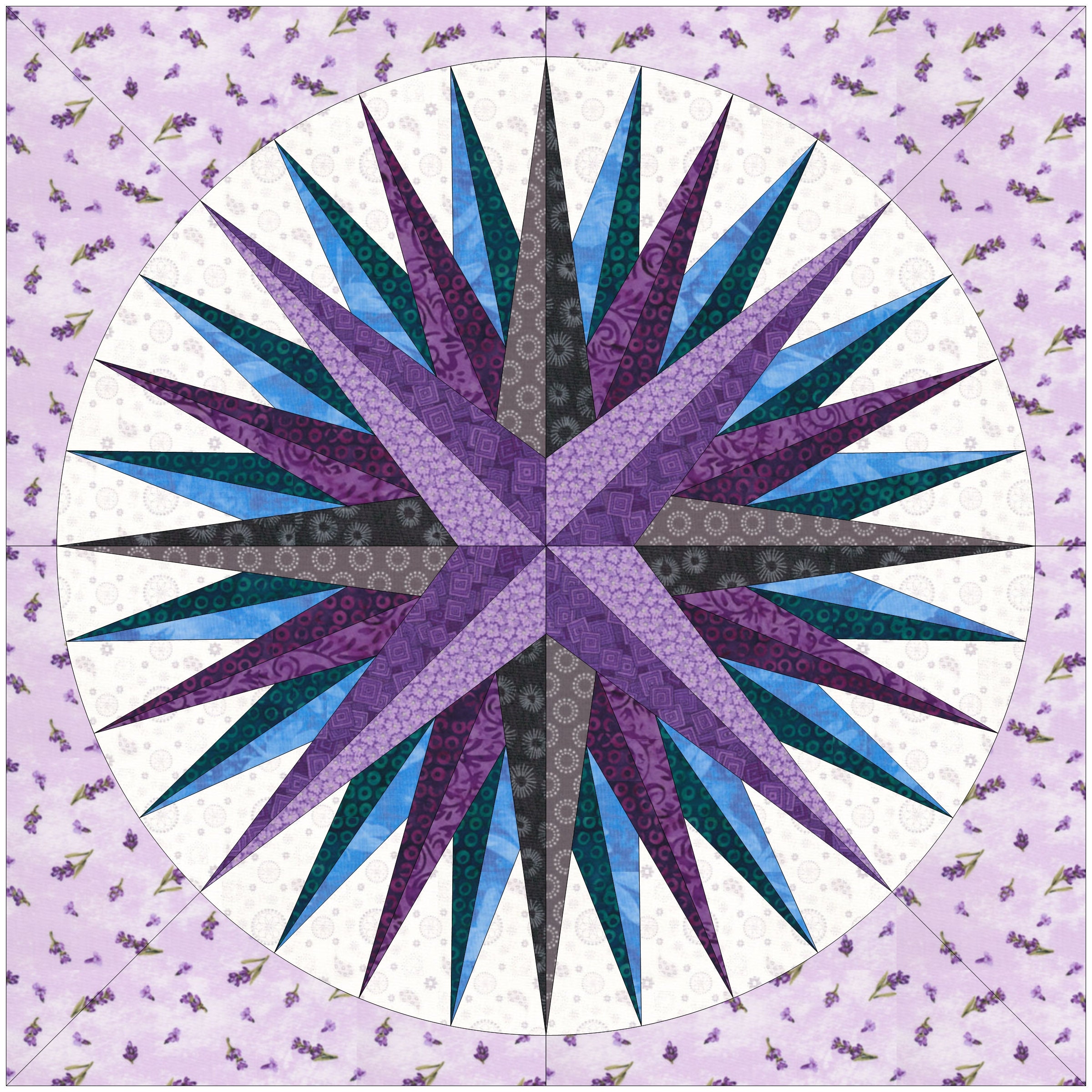 Compass Block 25