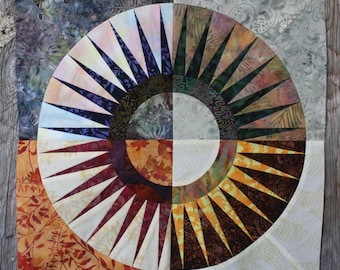 Modello di carta da parati New York Beauty Block P da 8"