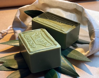 Authentic Aleppo Soap (2 Pack): Olive & Laurel Oil, Sensitive Skin