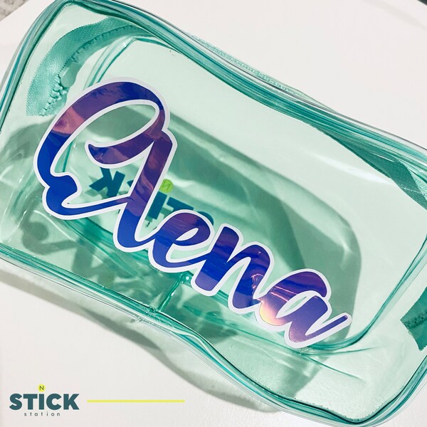 Vinyl Name Decals Etsy UK