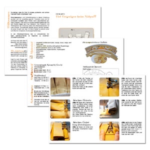 Kosmetik Tasche, Utensilo mit vielen kleinen Außenfächern, Schnittmuster und Nähanleitung PDF Bild 5