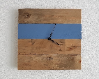 Reclaimed wood - wall clock, wooden clock, clock, time