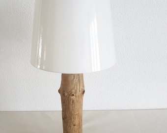 Table lamp "Treibholz" lampshade