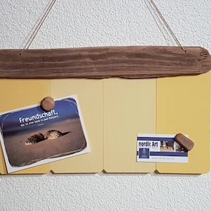 Lavagna magnetica con legni, lavagna memo, magneti marittimi, scheda informativa