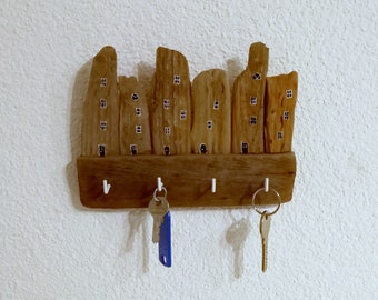 Schlüsselbrett aus Treibholz, Schlüsselanhänger