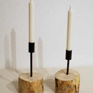 Driftwood ~ Portacandele 2x 1-flame