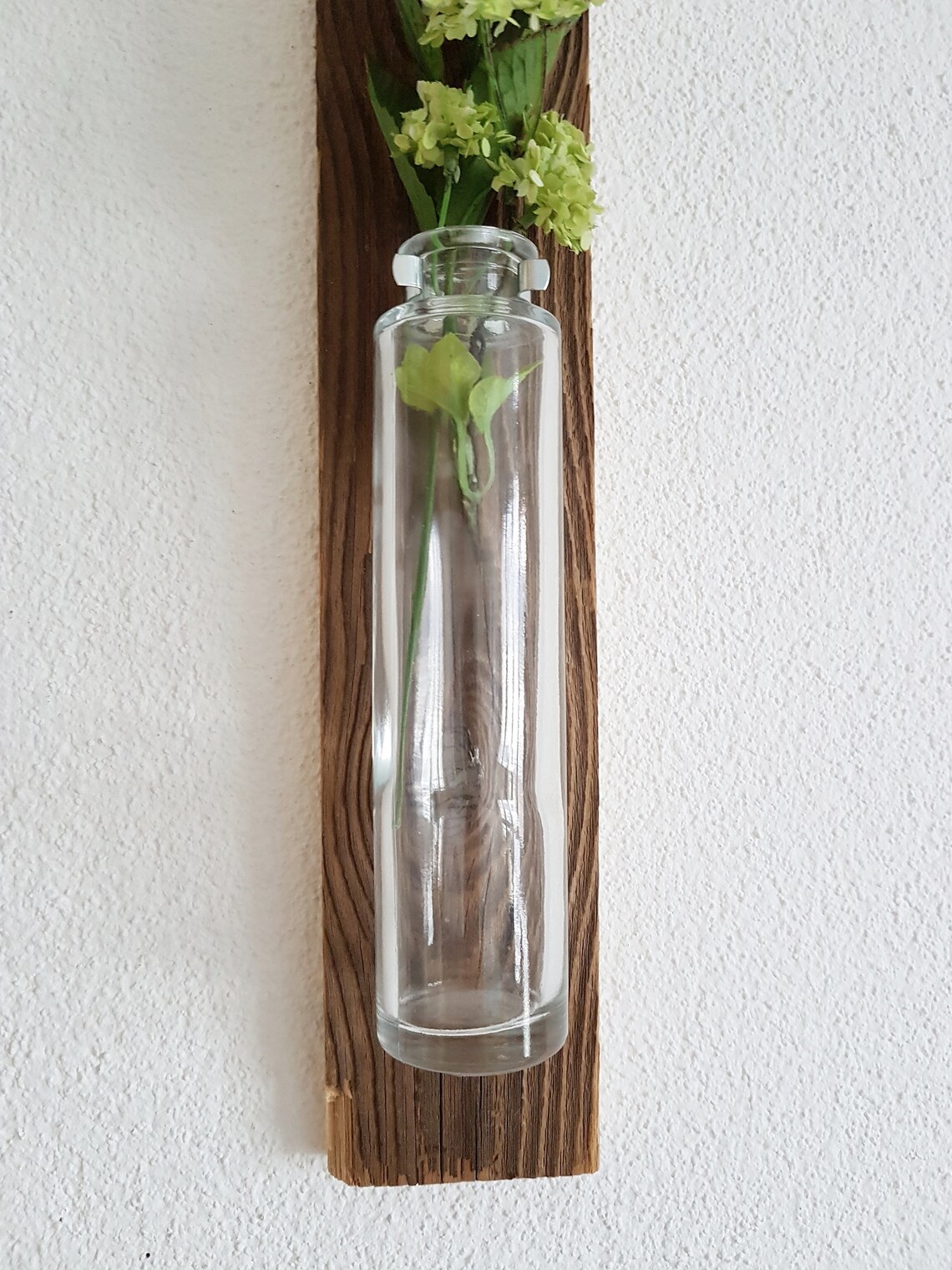 Vase mural XL bois flotté grande bouteille en verre Etsy France