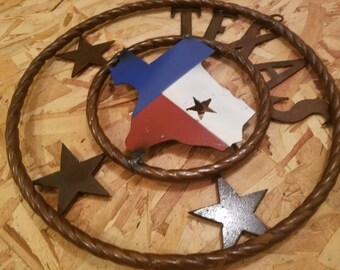 Texas Lone Star State Wall Sign