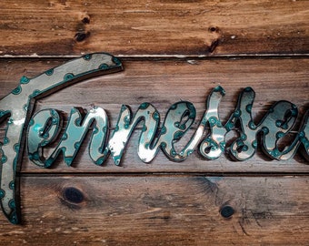 Tennessee metal sign