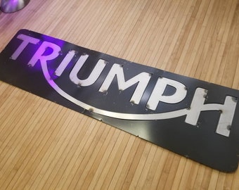 Motorcycle Garage Sign