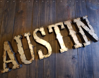 Austin Metal sign