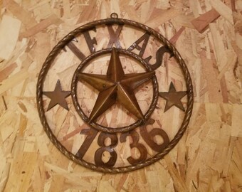 Texas 1836 Wall Sign
