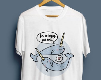 Narwhal t shirt | Etsy