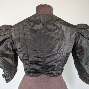 1900s Eton Jacket Antique Edwardian Historical Fashion Bolero image 8