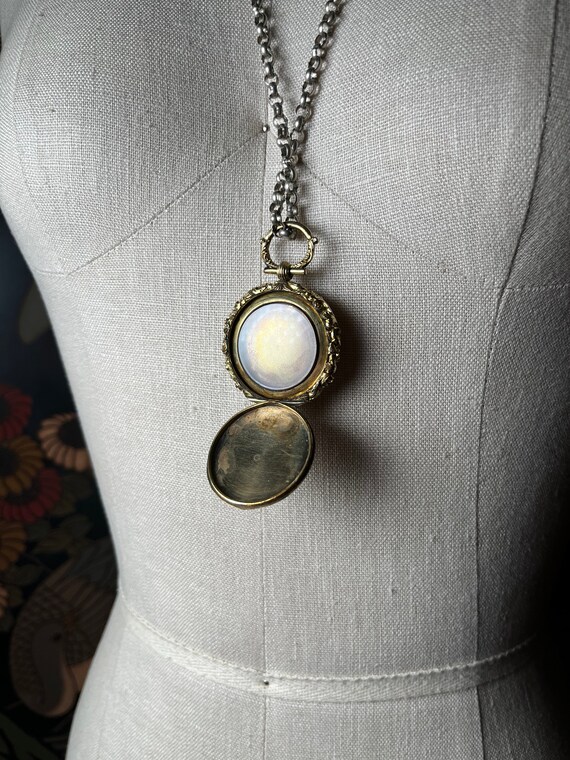 Early 19th c. Gold Front + Back Locket | Antique Vict… - Gem