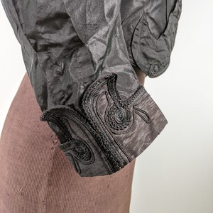 1900s Eton Jacket Antique Edwardian Historical Fashion Bolero image 5