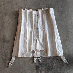 1910s Deadstock Corset - 29" - #2 | Edwardian Antique Lingerie