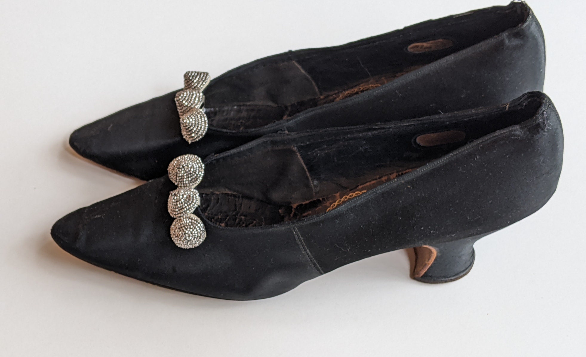Hook Knowles & Co. Shoes C. 1910 Antique Edwardian Fashion Hook Knowles & Co. Shoes C. 1910 Antique Edwardian Fashion