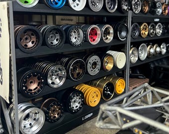 Wheel Shelf add-on to LGRP Scale Tire Rack