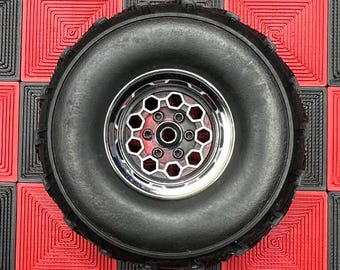 HexNine Custom Wheel Face for Injora’s 1.0" ModuWheel beadlock wheels