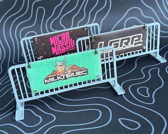 1/24 Scale Crowd Control Barrier / Pedestrian Barricade