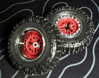 Yayoi Custom Wheel Face for Injora’s 1.3" ModuWheel beadlock wheels