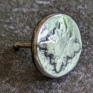 Sterling Silver Nose Pin Hand Forged  -  Tribal Silver Nose Ring Stud Bone