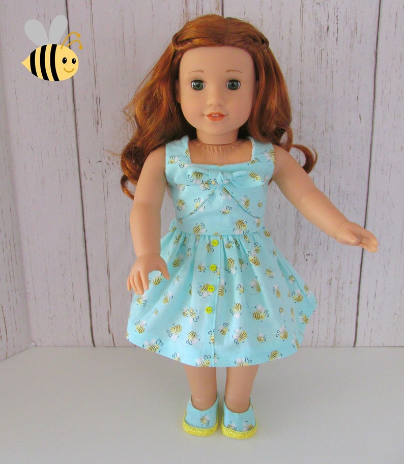 american girl bee dress