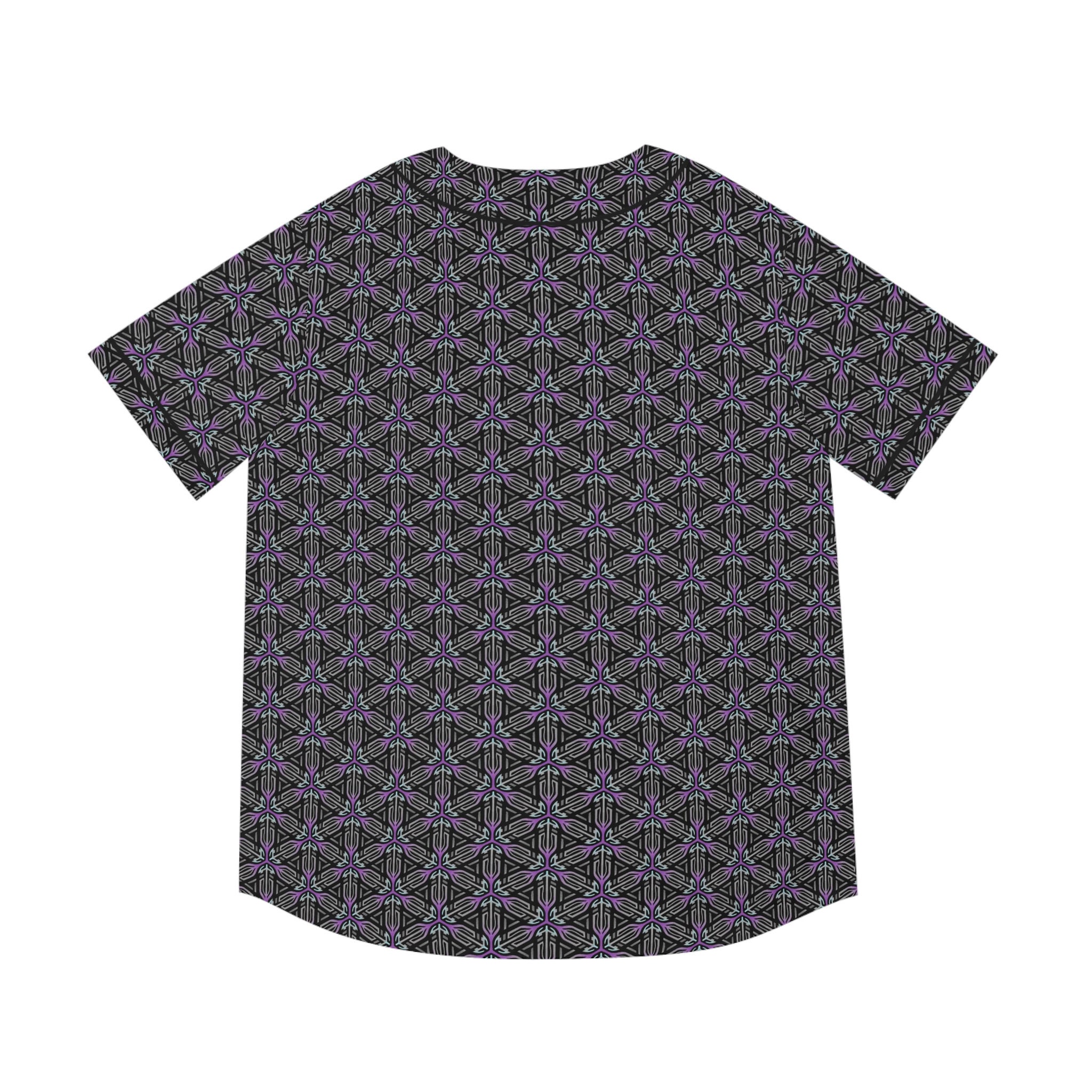 Flower of Life ~ Men's Baseball Jersey (AOP)