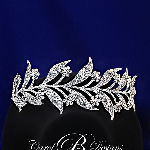 bridal headpieces swarovski crystals