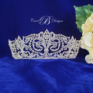 Bridal Tiara, GRACE Royal Princess Wedding Crown
