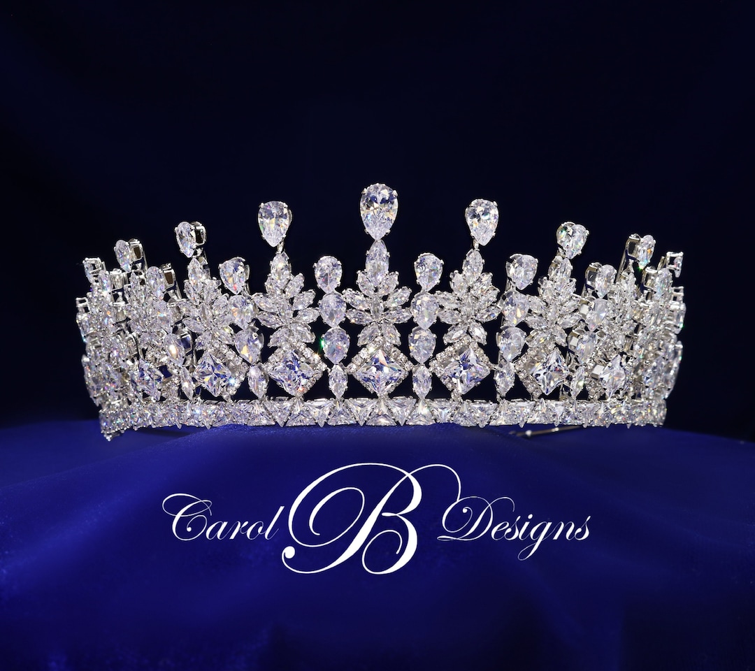 Tiara for Brides Bridal Wedding Tiara Royal Wedding Crown Etsy