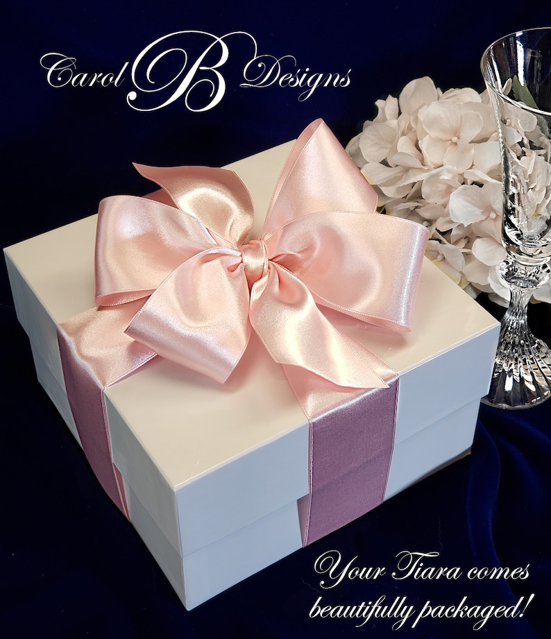 Tiara Boxes Bridal Tiara, PIPPA Wedding Tiara or Special Event Tiara - Etsy