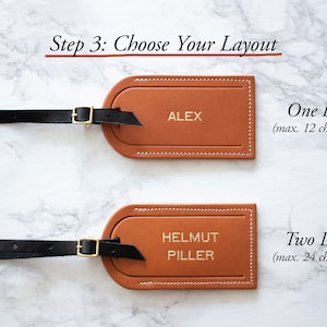 Personalized Luggage Tag Wedding Favor, Custom Leather, Travel Gifts, Accessories, Monogram Unique Gift, Groomsmen, Bridal Party image 5