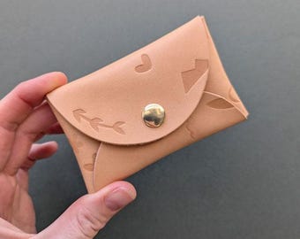 Little Bits Leather Wallet | Light + Paper x FitzyDesign Collaboration