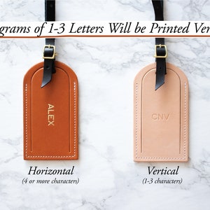 Personalized Luggage Tag Wedding Favor, Custom Leather, Travel Gifts, Accessories, Monogram Unique Gift, Groomsmen, Bridal Party image 7