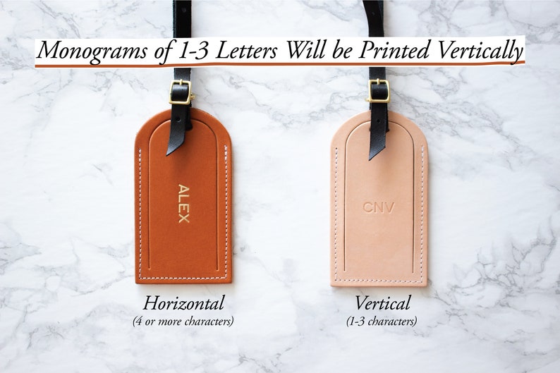 Personalized Luggage Tag Wedding Favor, Custom Leather, Travel Gifts, Accessories, Monogram Unique Gift, Groomsmen, Bridal Party image 7