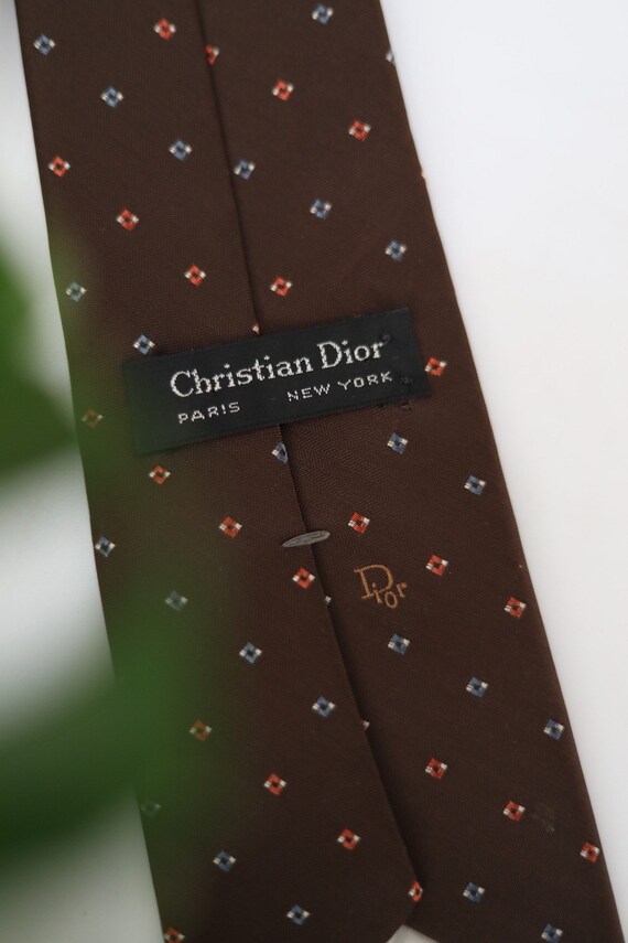 Christian Dior Logo Necktie Gem
