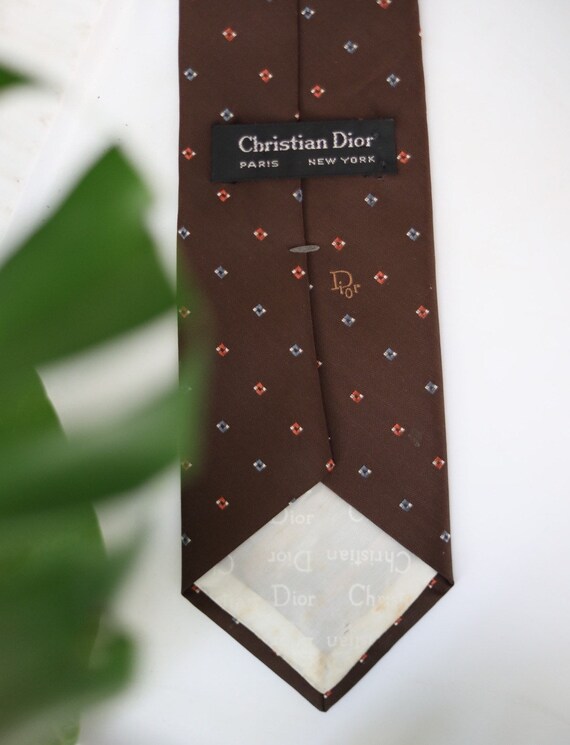 Christian Dior Logo Necktie Gem