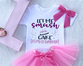 my first birthday shirt girl