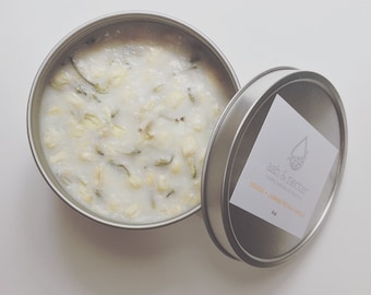 Orange + Jasmine Petals Healing Candle
