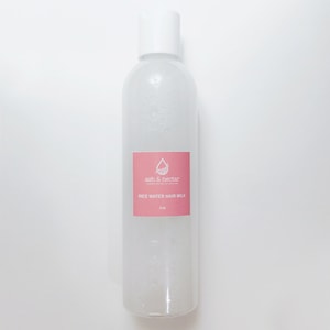 Rice Water Hair Milk (New recipe with Rosewater)