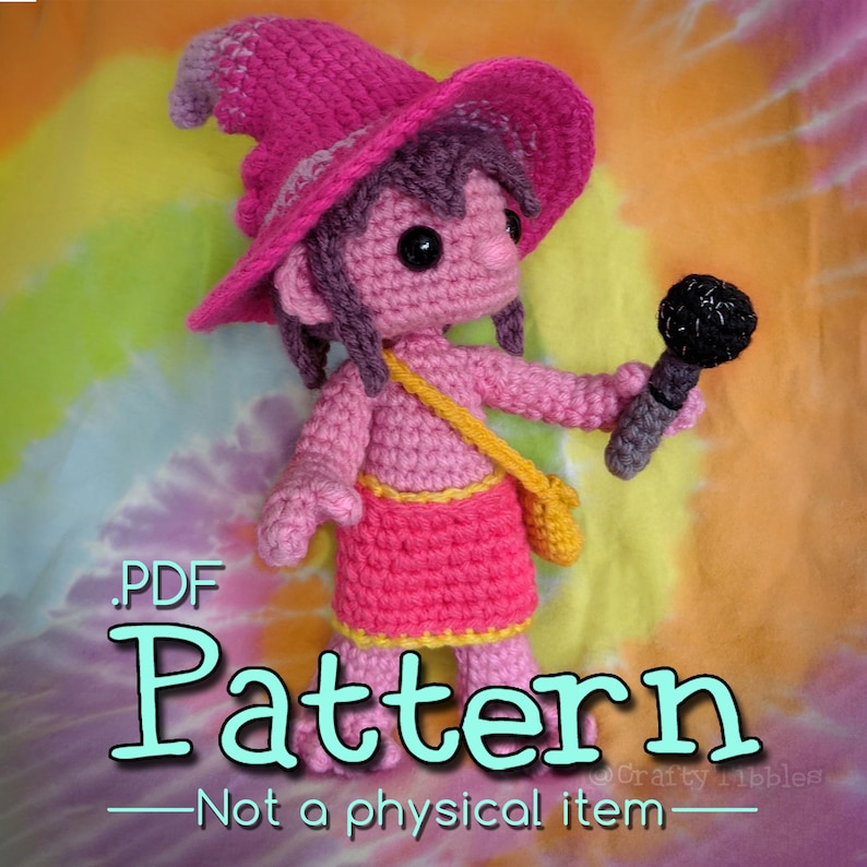 Clancy Ribbon Pattern Clancy Crochet Amigurumi Pattern - Etsy